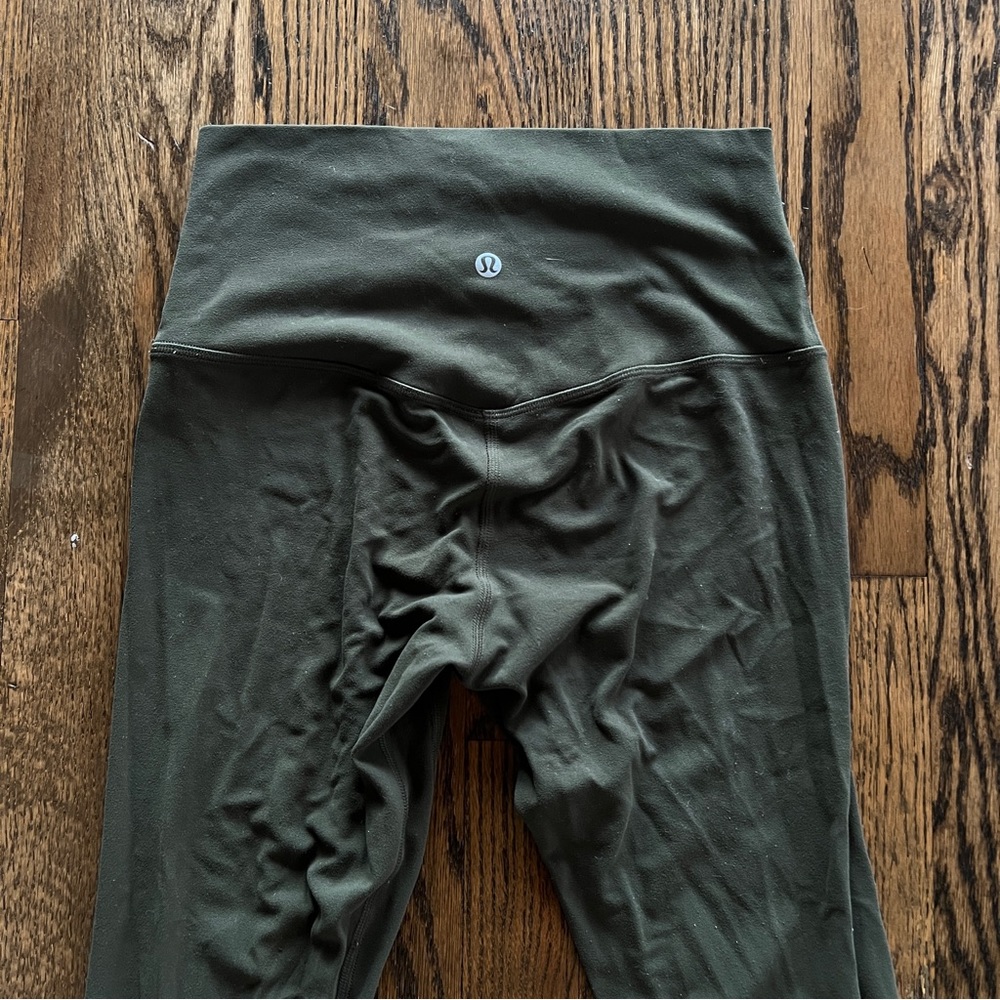 Lululemon green align legging size 6